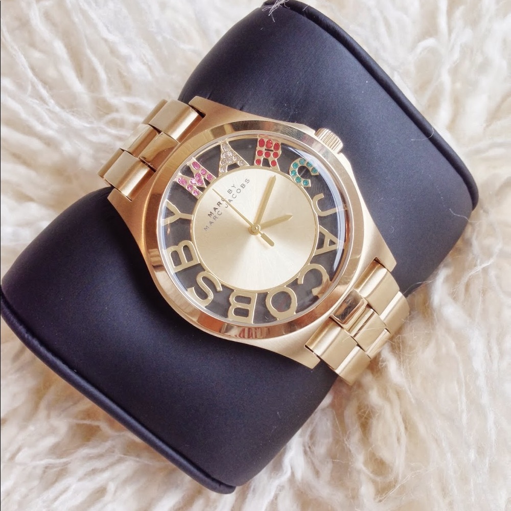 MARC by Marc Jacobs Henry Skeleton Gold Watch